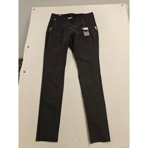 KJUS Women Ikala Treggings Slim Fit Black Golf Pants LG20-B09 Size 42 NEW